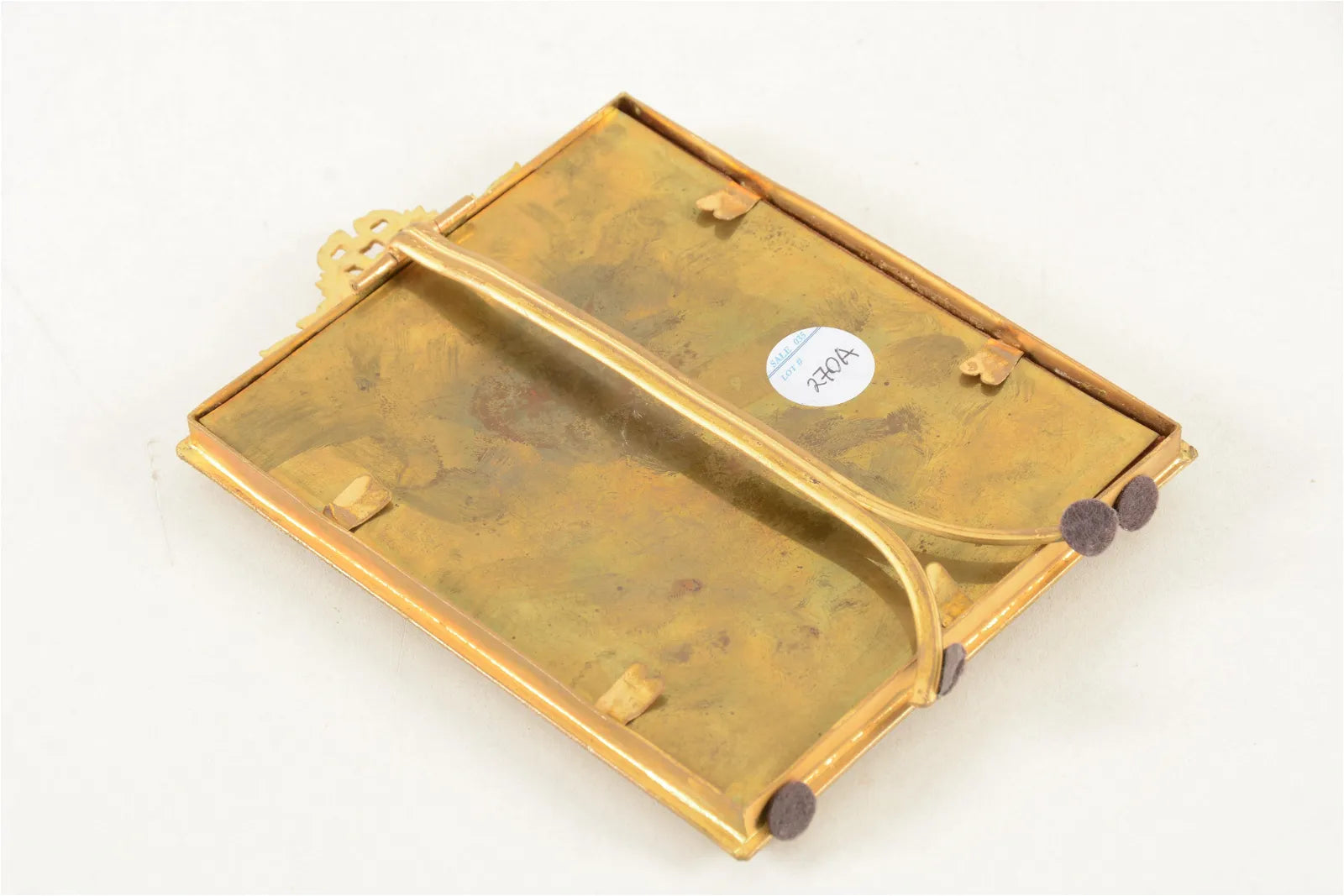 AW604: Carl Wagner - German - 19th Century Pre-Raphaelite Oil on Porcelain