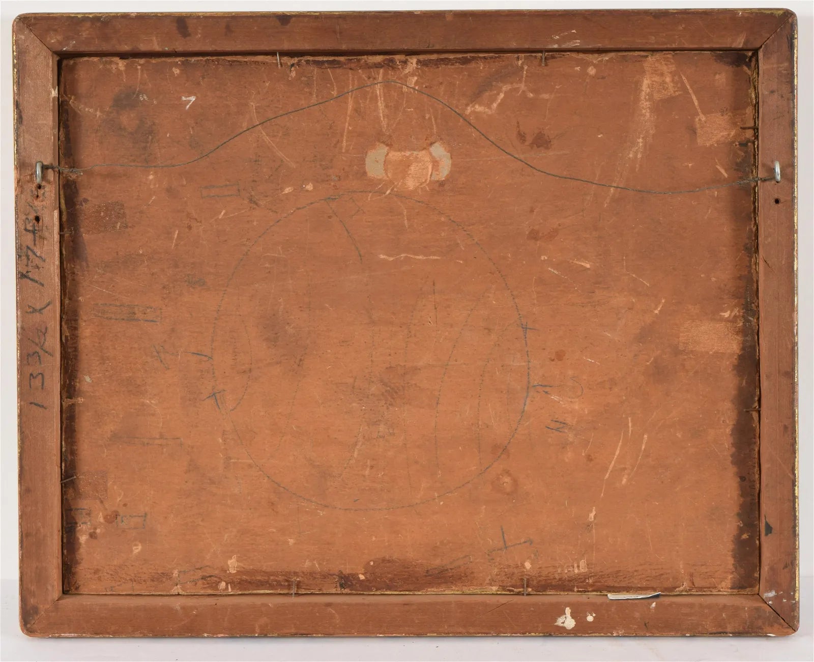 AW589: Attributed to Leon De Smet Early 20th C Impressionist Oil on Board Painting of Wintery Landscape