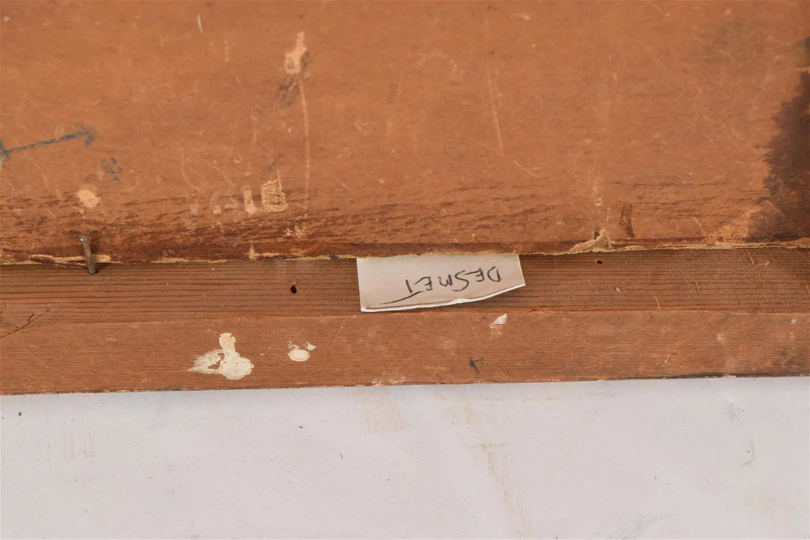 AW589: Attributed to Leon De Smet Early 20th C Impressionist Oil on Board Painting of Wintery Landscape