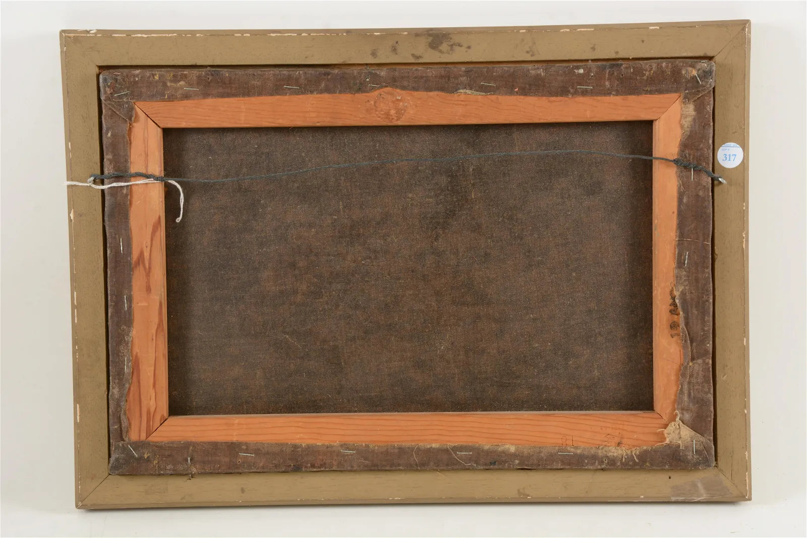 AW587: 19th century American School Still Life With Fruit - Oil on Canvas