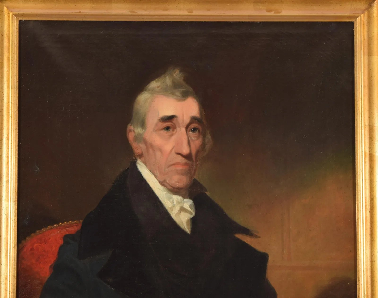 AW586: William Henry Powell - Circa 1838 Portrait of James Nesmith - Oil on Canvas