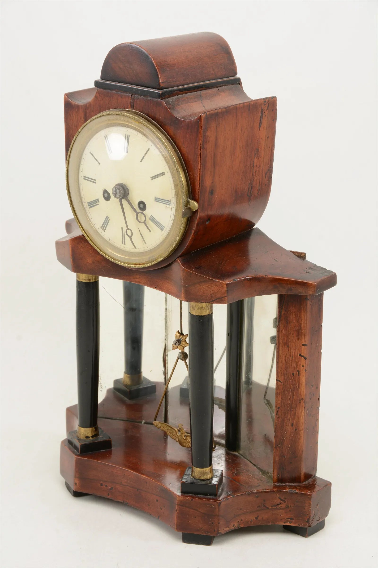 TK2-035: Early19th Century Austrian Biedermeier Shelf Clock