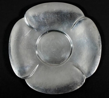 Antique Georg Jensen Hammered Sterling Plate | Work of Man