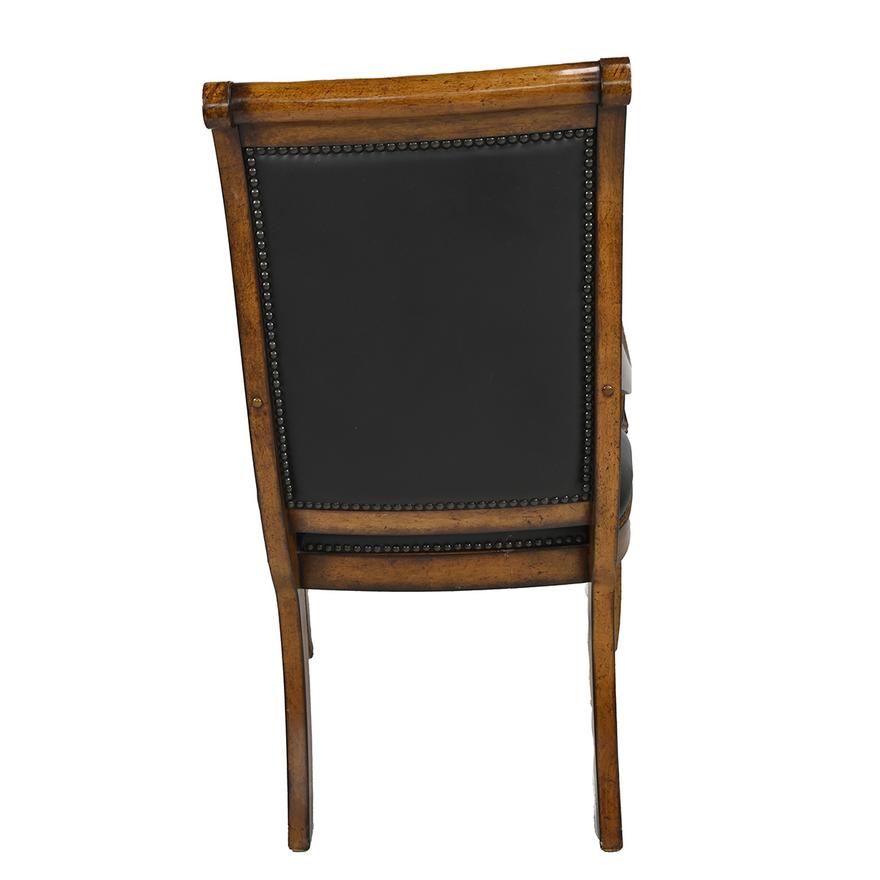 AF2-236: SET OF 4 LATE 20TH CENTURY EMPIRE STYLE ARMCHAIRS