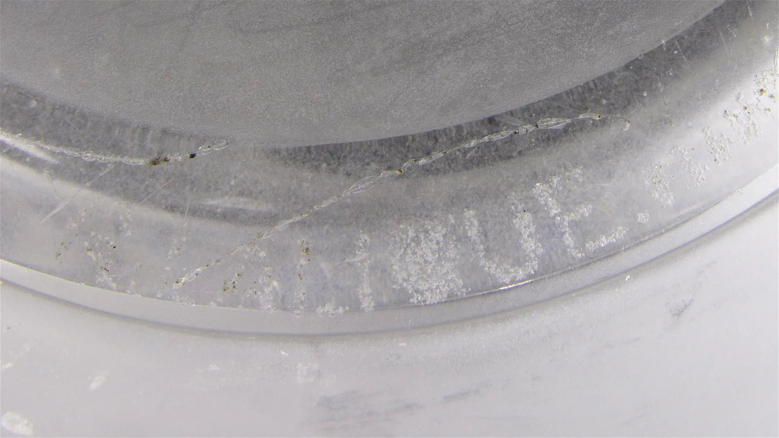 DA4-008: Mid Century R Lalique Marguerite Frosted Glass Vase (drilled for lamp)