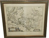 Willem Bleau - Circa 1654 Map of Levinia Vice Comitatus the Province of Lennox- Colored Engraving | Work of Man