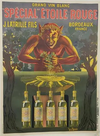 EARLY 20TH CENTURY FRENCH POSTER - SAN MARCO POSTER "SPECIAL" ETOILE ROUGE | Work of Man