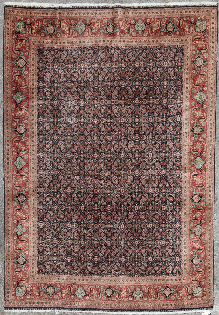 OR6-010: Late 20th Century Persian Malayer Wool Rug