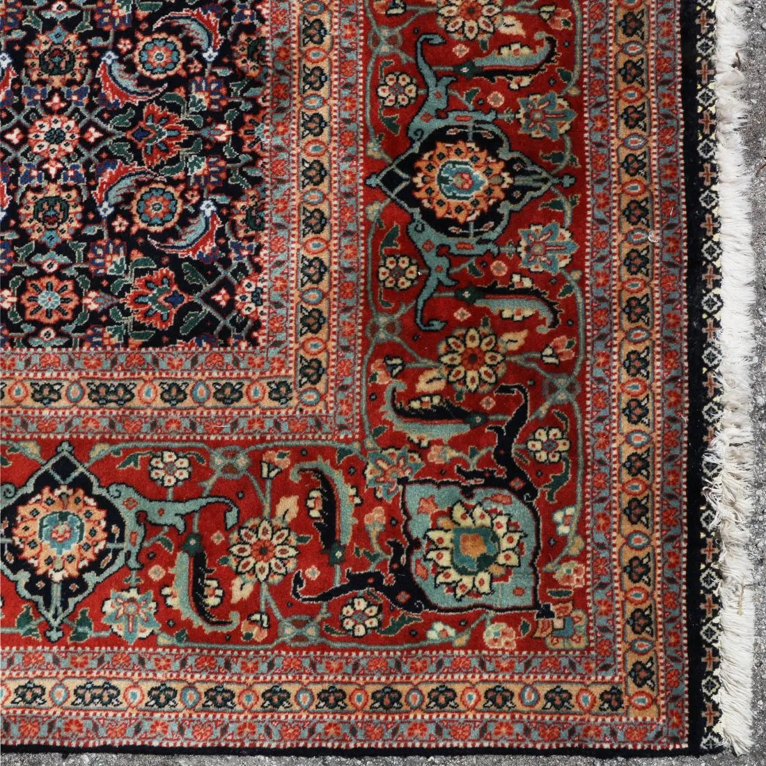OR6-010: Late 20th Century Persian Malayer Wool Rug