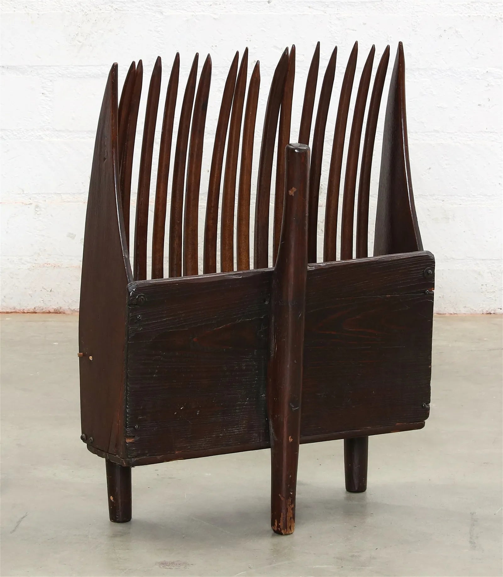18th Century American Walnut Cranberry Rake Transposed | Work of Man