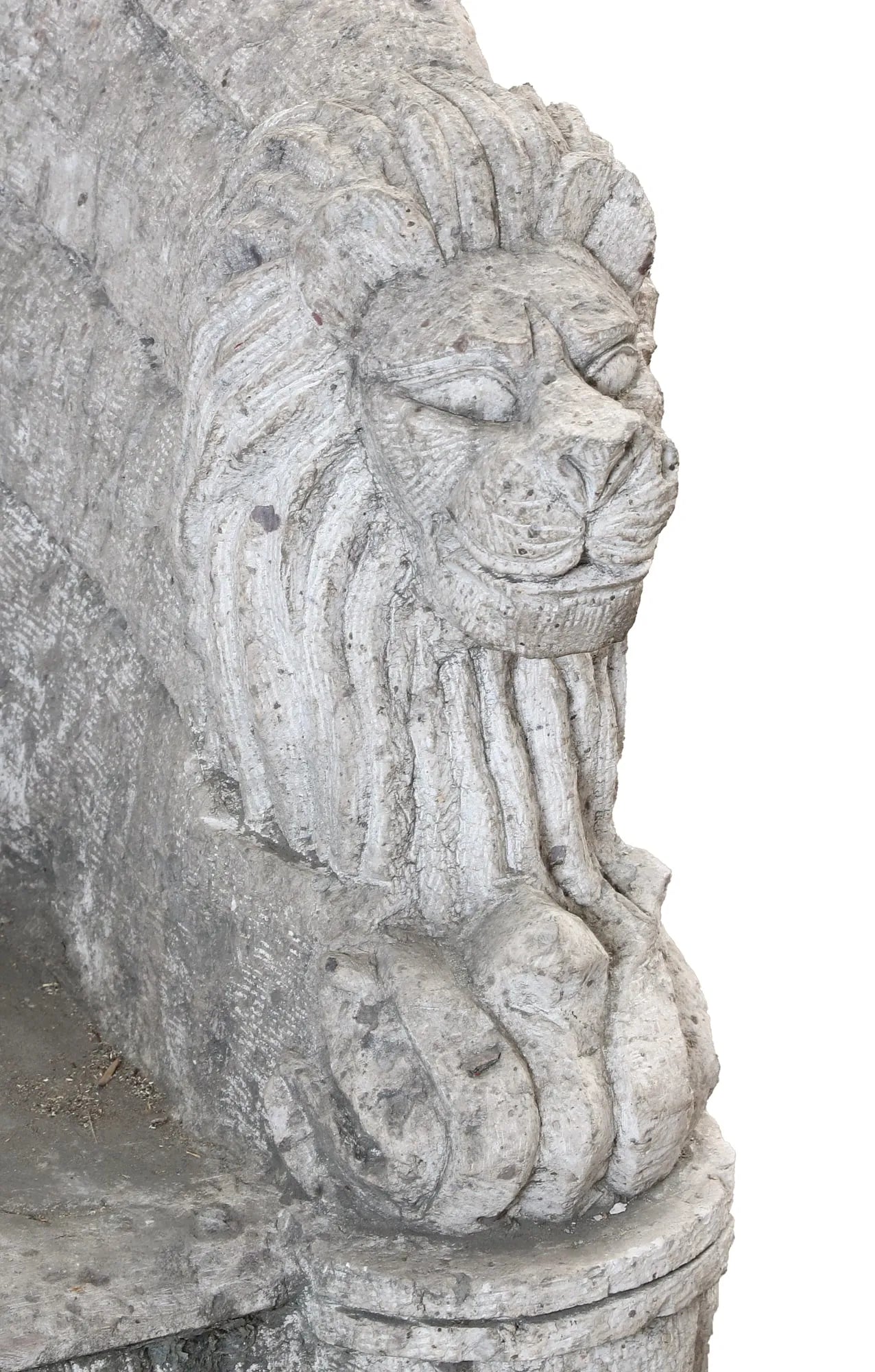 AA4-004: Pair of Elizabethan Style Carved Limestone Garden Seats