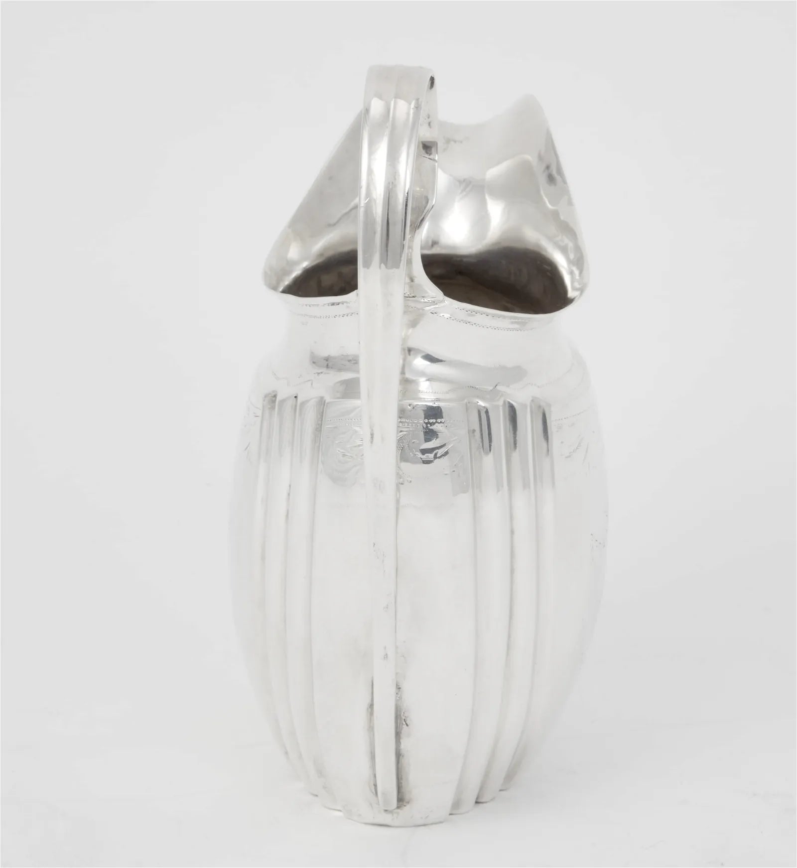 DA2-016: Late 18th Century American Sterling Silver Cream Jug - Attributed to Tunis Dubois, New York