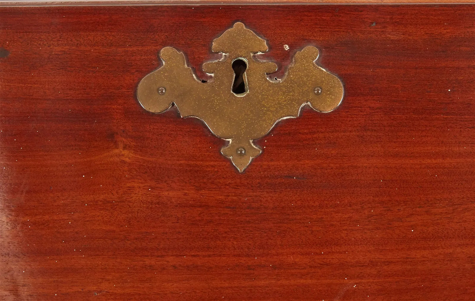 AF5-029: Antique Late 18th Century Chippendale Sabicu & Exotic Hardwood Slant Front Desk