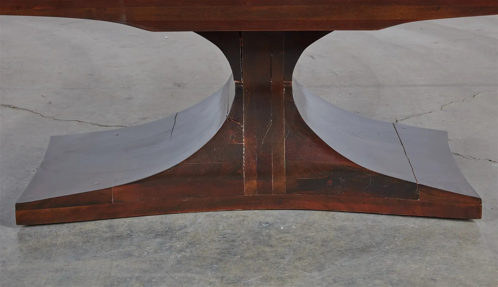 AF1-396:  Mid 20th Century Modernist Hardwood Coffee Table