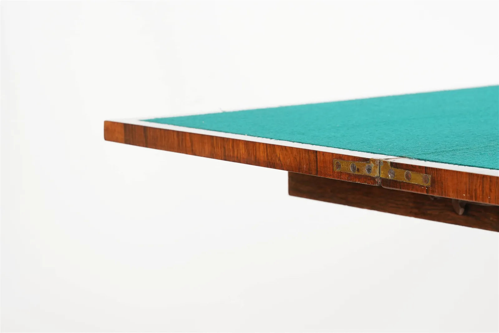 AF1-394: Antique Early 19th C English Regency Rosewood Flip Top Game Table