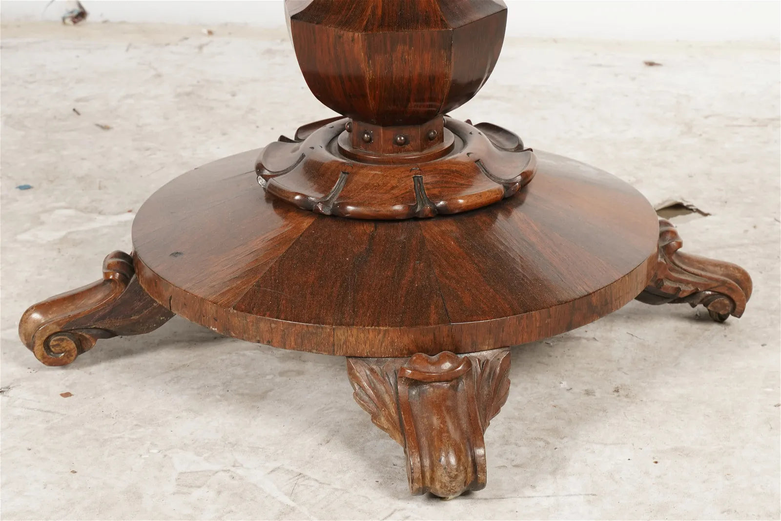 AF1-394: Antique Early 19th C English Regency Rosewood Flip Top Game Table