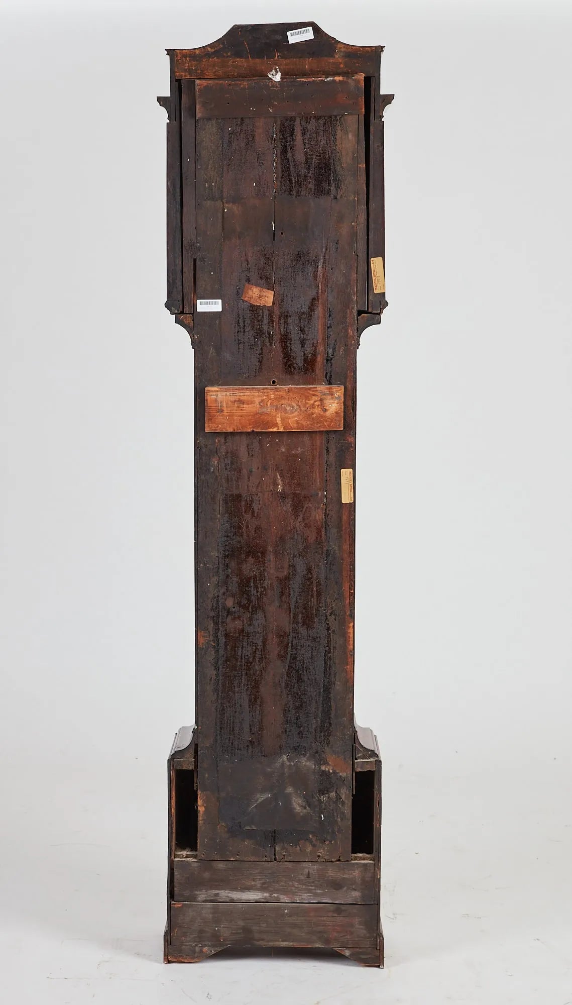 TK1-035: English George III mahogany tall case clock, Christopher Bullock, London Late 18th Century