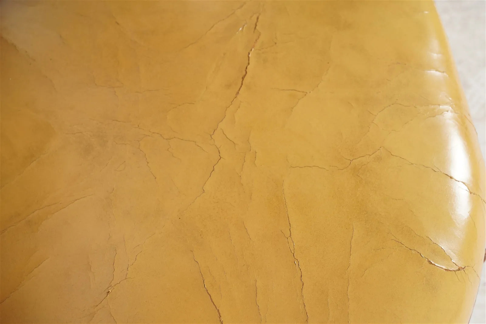 AF2-036: Pair of Late 20th Century French Provincial Fruitwood Fauteuils w/ Leather Upholstery