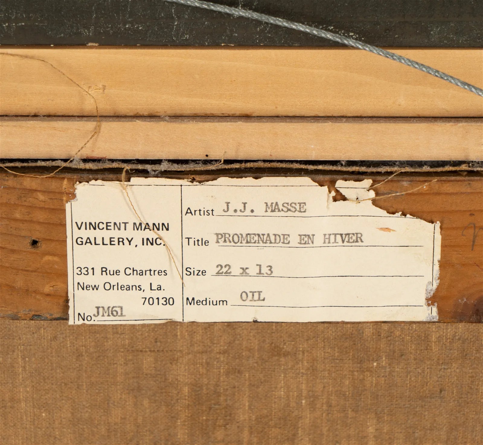 AW481: Impressionist Promenade en Hiver (Walk in Winter) Jean Eugene Julien Masse (1856 - 1950) Oil on Canvas