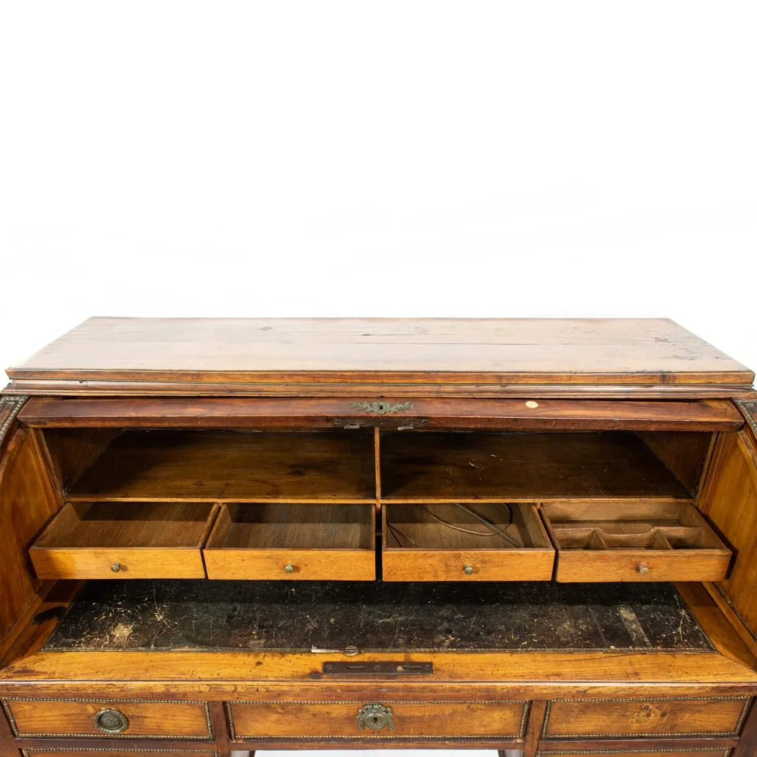 AF5-002: Antique French Directoire Cylinder Desk Circa 1800