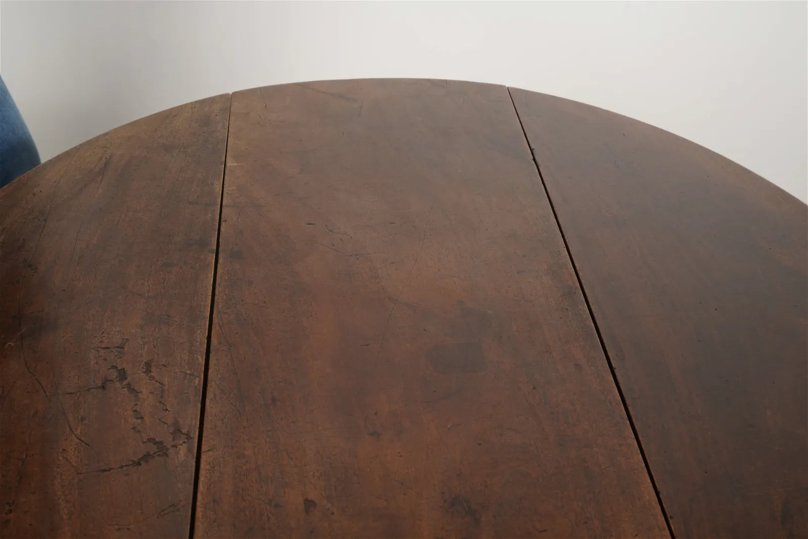 AF1-391: Antique Early 19th Century English Georgian Mahogany Drop Leaf Hunt Table