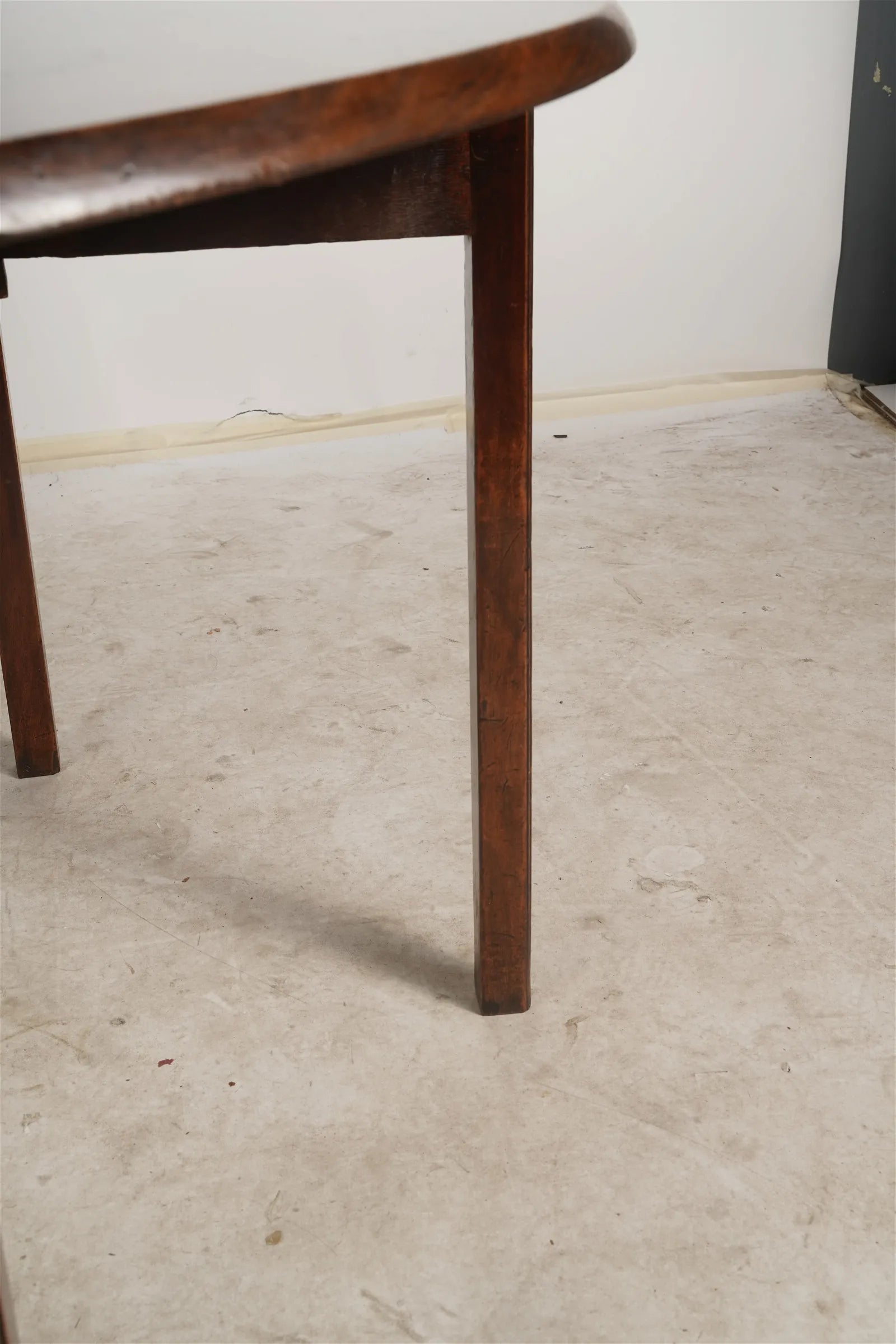 AF1-391: Antique Early 19th Century English Georgian Mahogany Drop Leaf Hunt Table