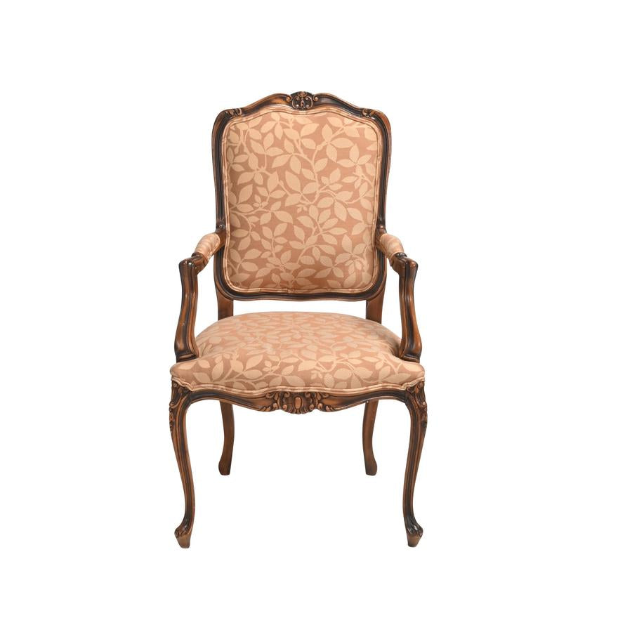 AF2-239: ANTIQUE PAIR OF MID 20TH CENTURY CHATEAU D'AX LOUIS XV STYLE BERGEREES