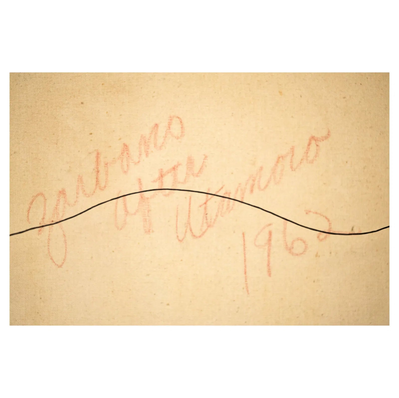 AW750: Mary Zarbano Japanese Portrait After Utamaro Oil on Canvas