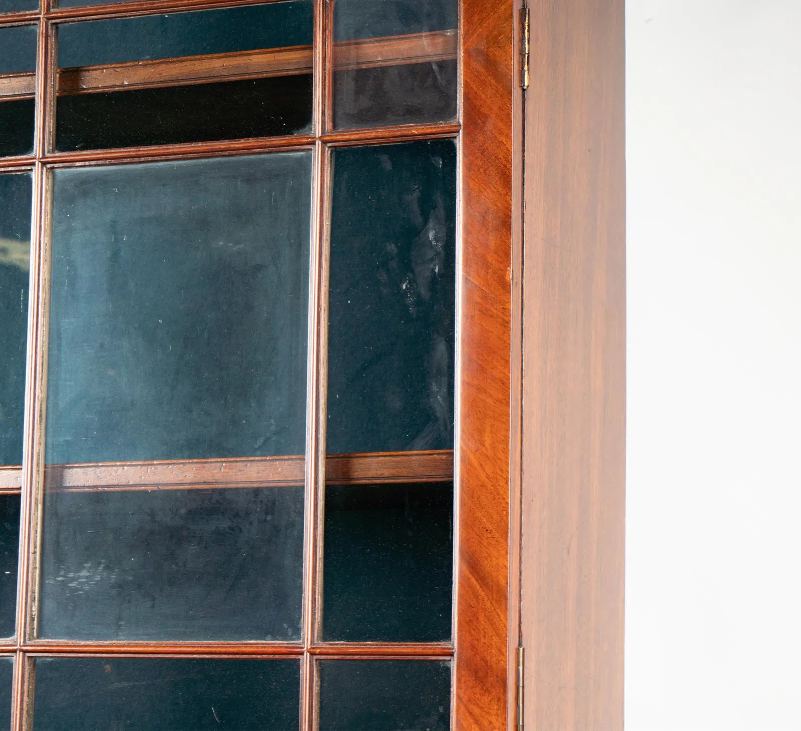 AF5-033: Late 18th Century Georgian Mahogany Bureau Bookcase