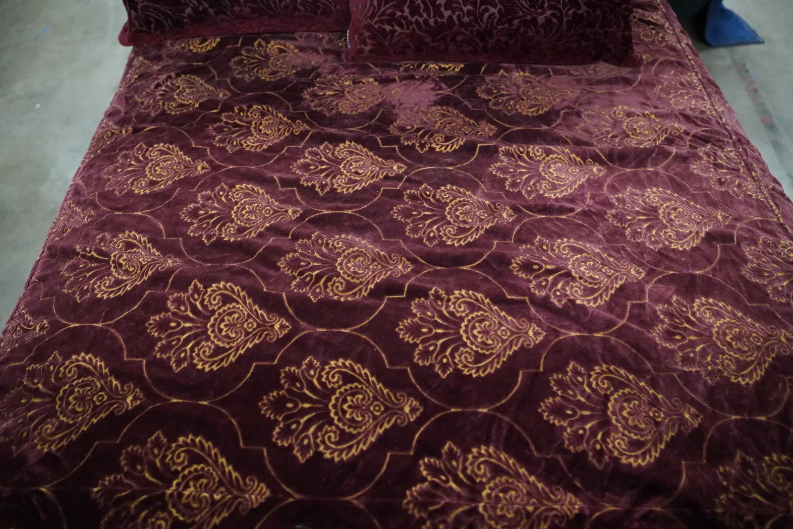 AF6-010: Antique Early 19th Century French Empire Mahogany Bed