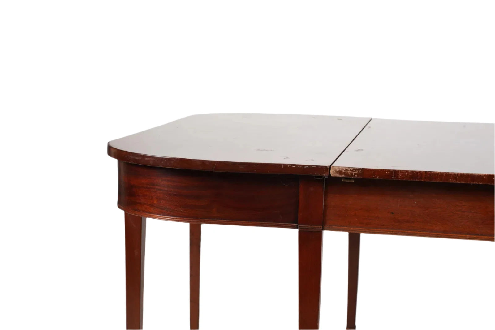 AF1-063: Antique Early 19th Century American Federal Mahogany Banquet Table