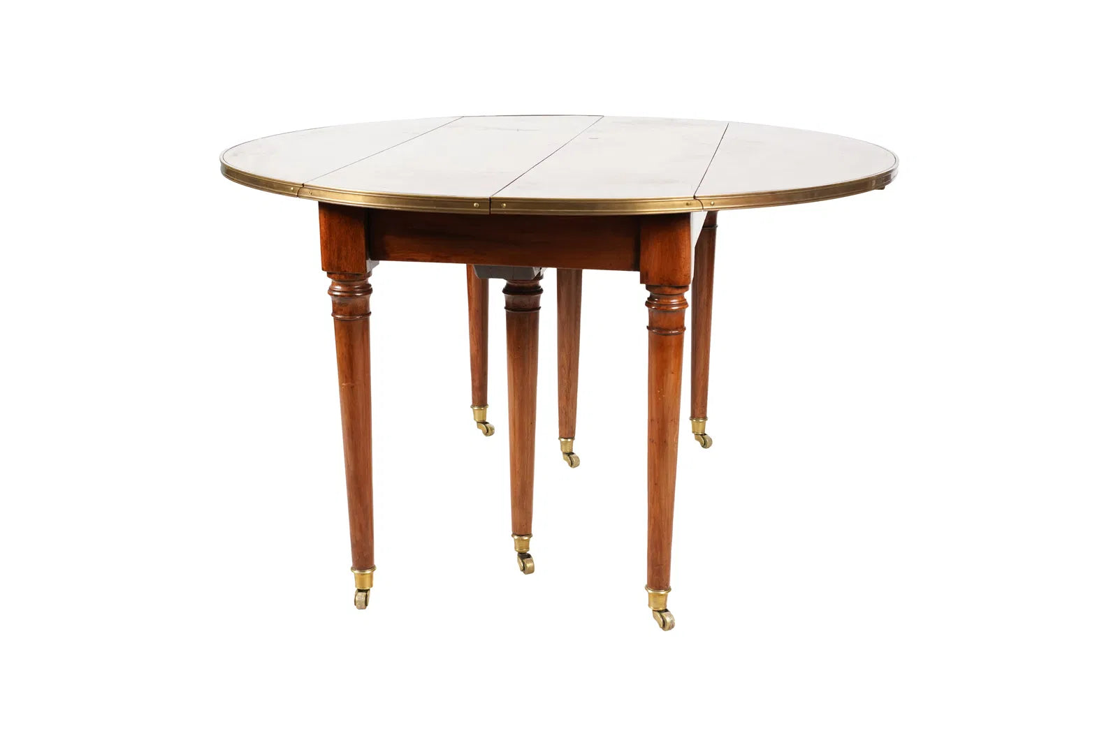 Antique English Regency Drop Leaf Extensions Table | Work of Man