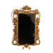 Antique Italian Rococo Style Carved Giltwood Mirror Early 20th Century | Work of Man