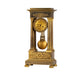French Charles X Fire (Mercury) Gilt Bronze Portico Clock Early 19th Century | Work of Man