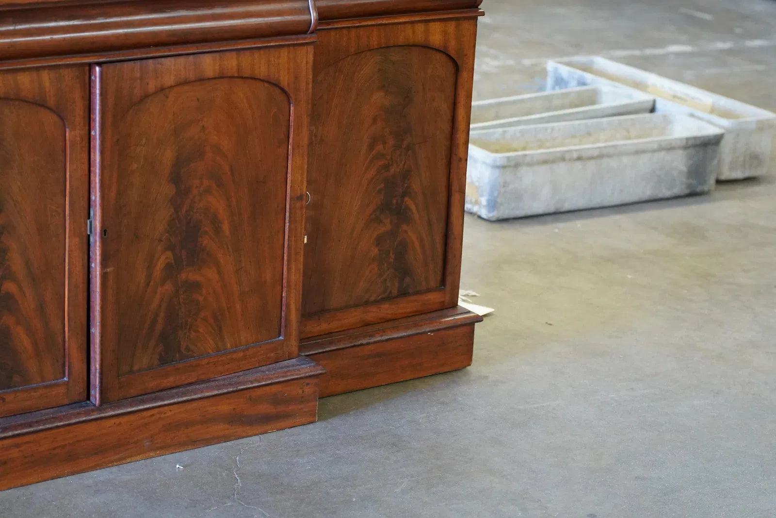 AF3-035: Antique American Victorian Mahogany Breakfront Bookcase Circa 1870's