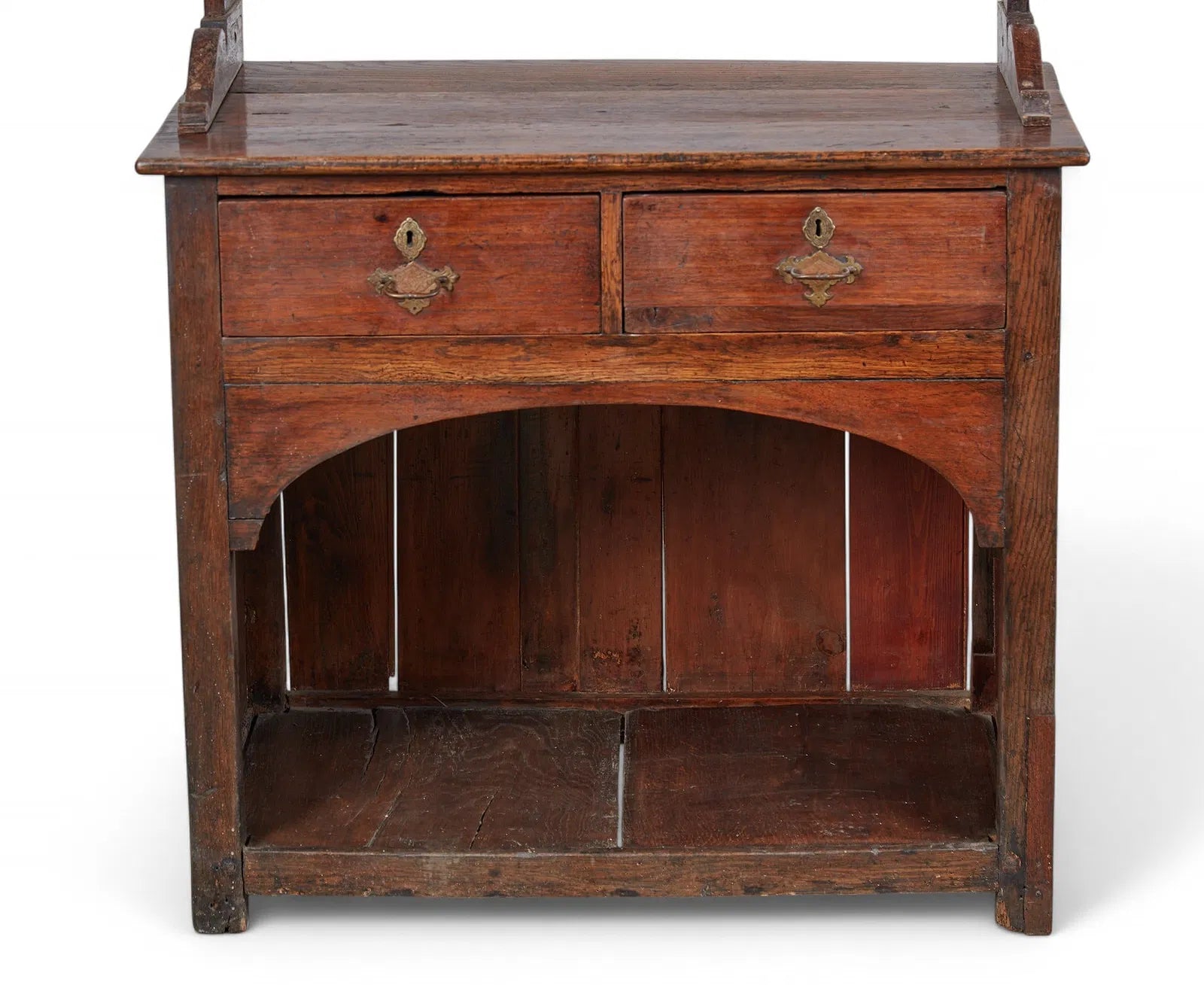 AF3-036: Antique George II Diminutive Oak Dresser Late 18th Century