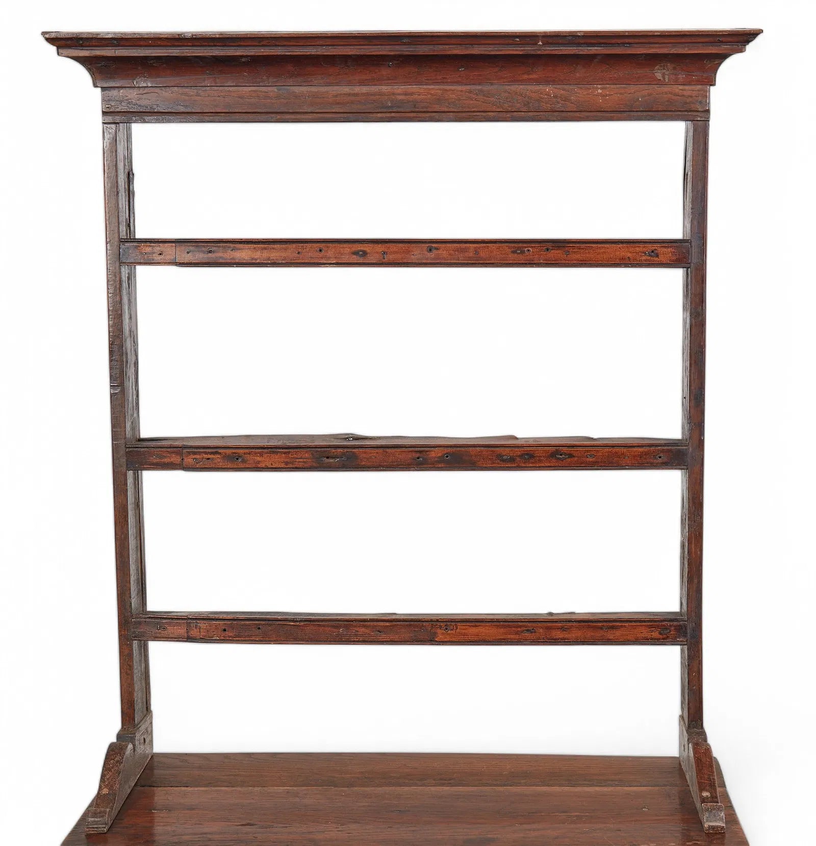 AF3-036: Antique George II Diminutive Oak Dresser Late 18th Century