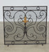 Hand Forged Wrought Iron Fireplace  Screen | Work of Man