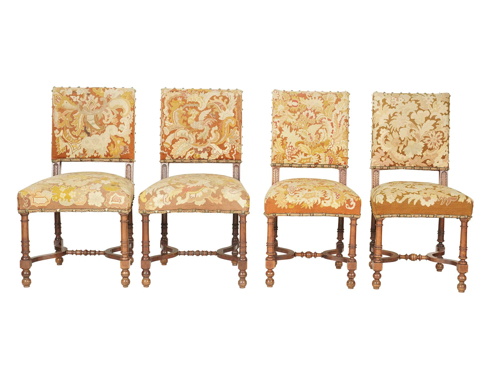 Antique Renaissance Revival Side Chairs | Work of Man