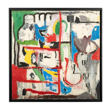 Abstract Expressionist Acrylic on Canvas Painting | Work of Man