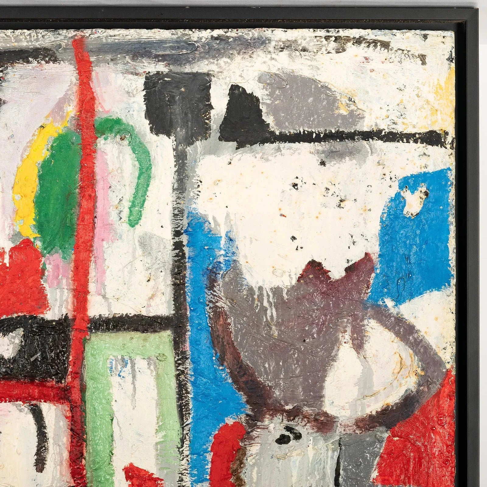 Abstract Expressionist Acrylic on Canvas Painting | Work of Man