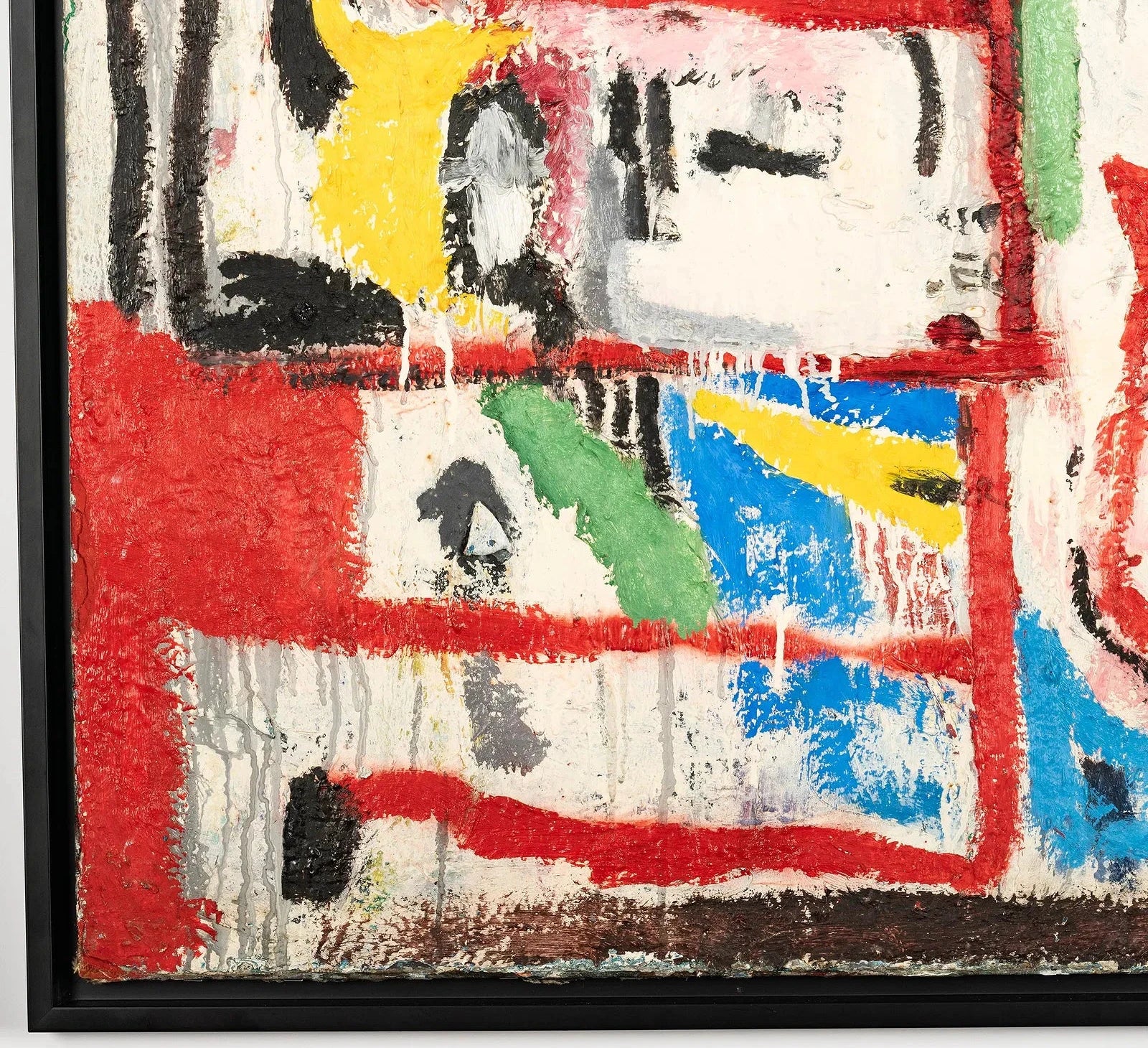 Abstract Expressionist Acrylic on Canvas Painting | Work of Man