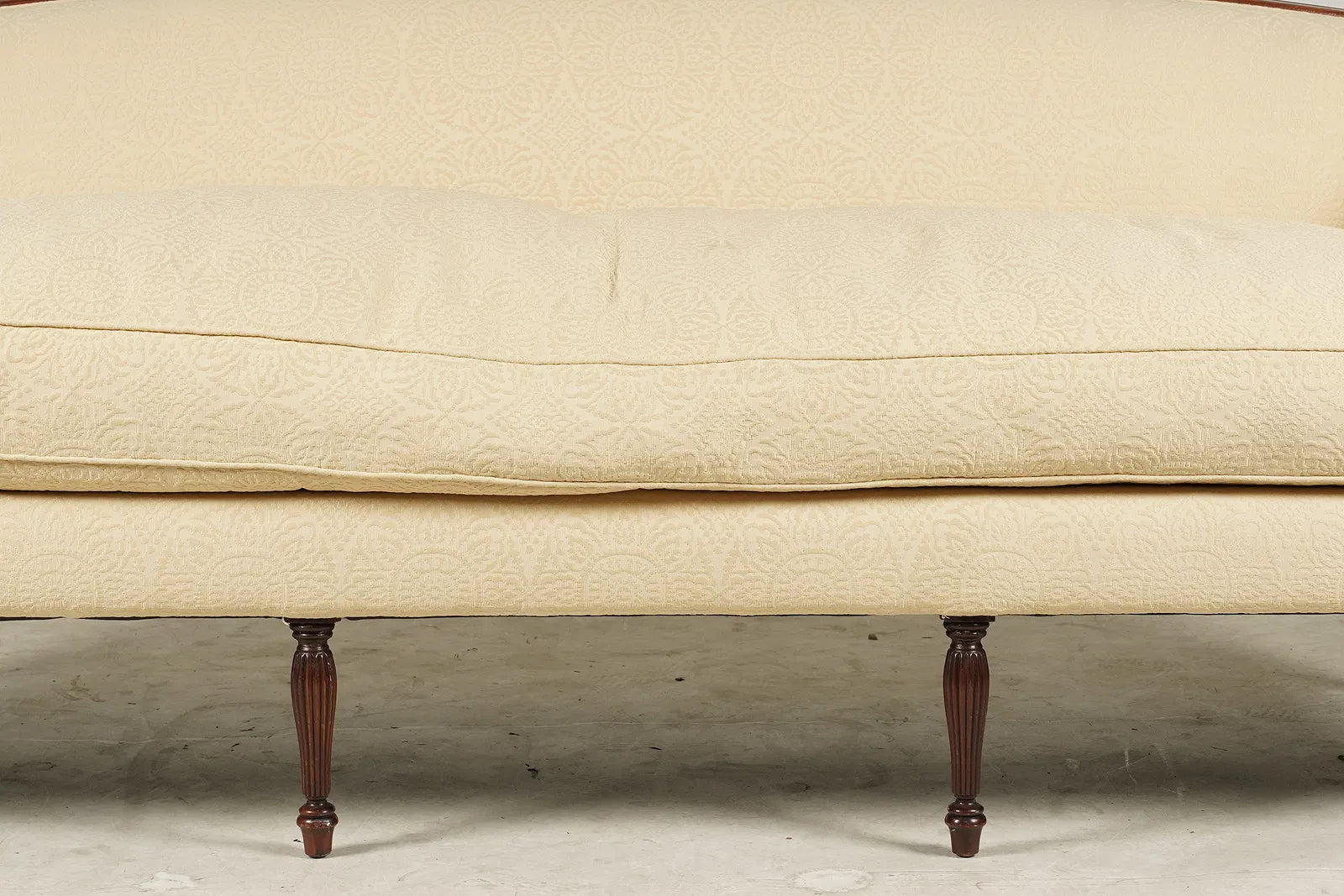 AF2-079: Antique Sheraton Mahogany Sofa Circa 1800