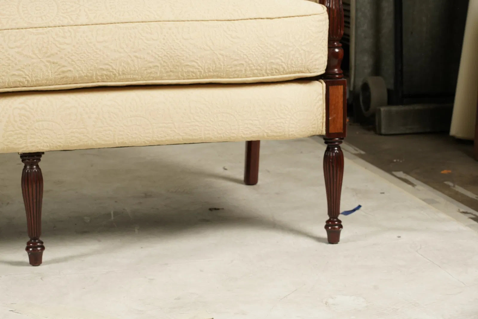 AF2-079: Antique Sheraton Mahogany Sofa Circa 1800