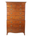Antique American Federal Mahogany Chest on Chest Circa 1800 | Work of Man