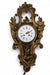  Louis XV Gilt Bronze Cartel Clock Early 20th Century | Work of Man