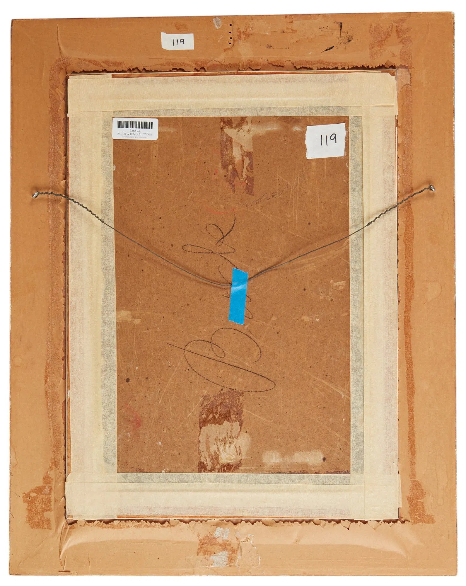 AW991:  Max Lieberman Oil on Board Painting Forlorn Woman at Curbside