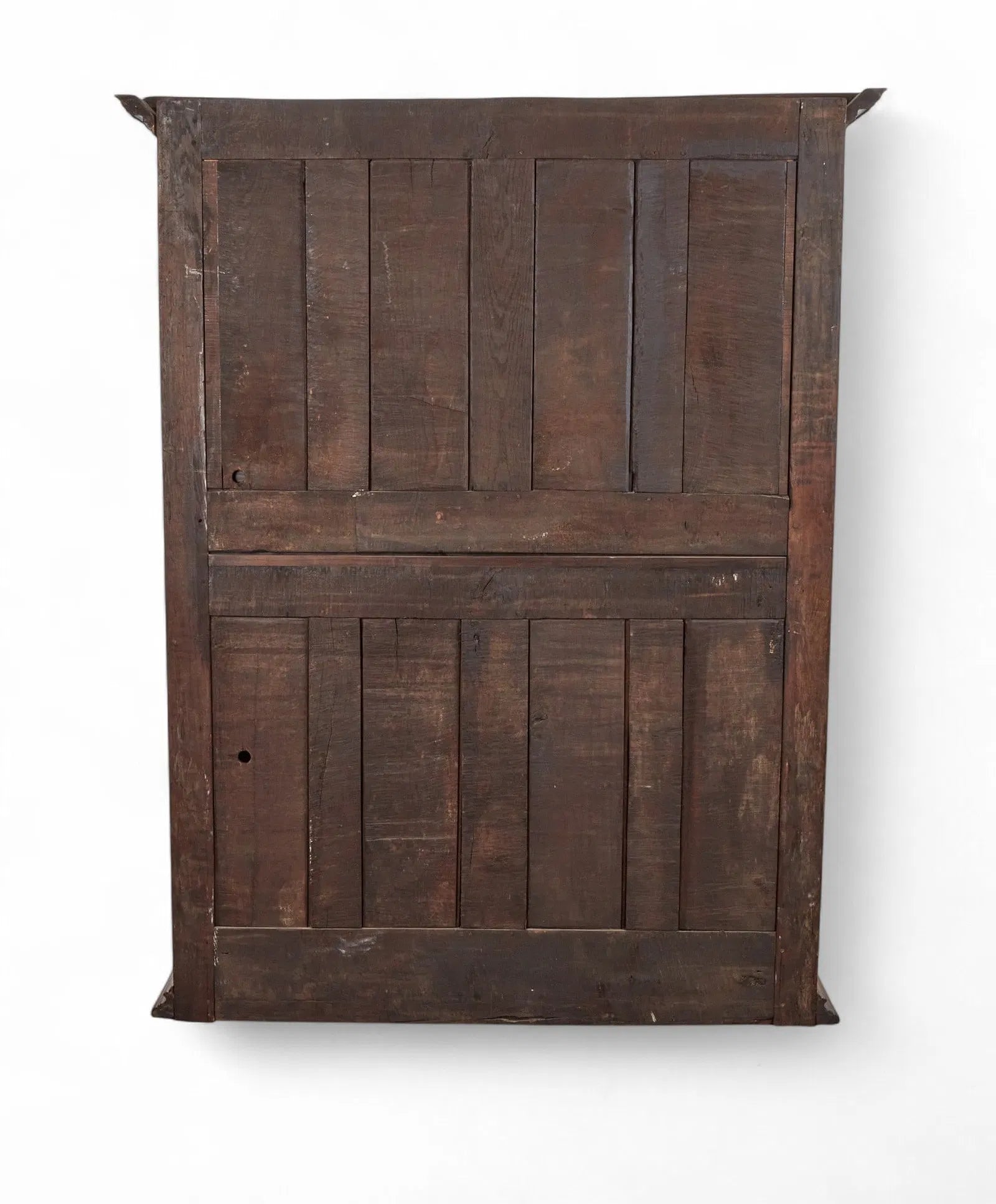 AF3-041: Antique Louis XIV Provincial Carved Walnut Armoire Mid 17th Century