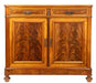 Antique French Louis Philipe Mahogany Dining Buffet Circa 1870 | Work of Man