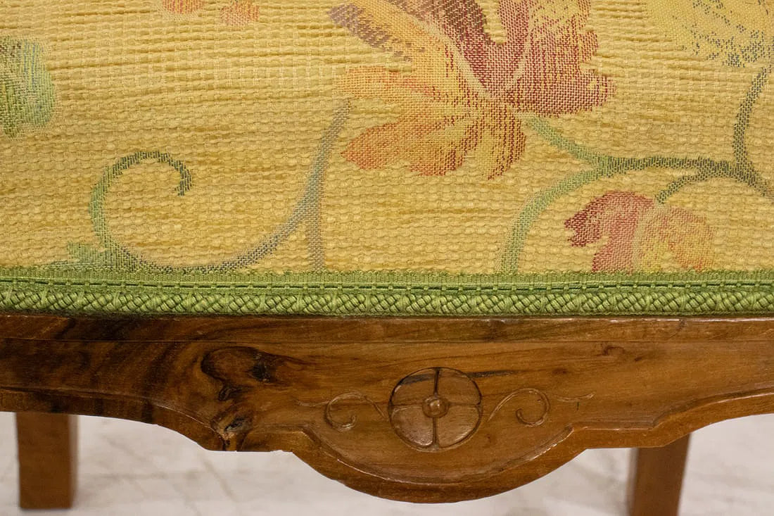 AF2-193: Antique French Victorian Carved Walnut Dining Chairs Set of Eight Circa 1880